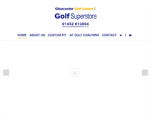 Tablet Screenshot of gloucestergolfdiscount.com